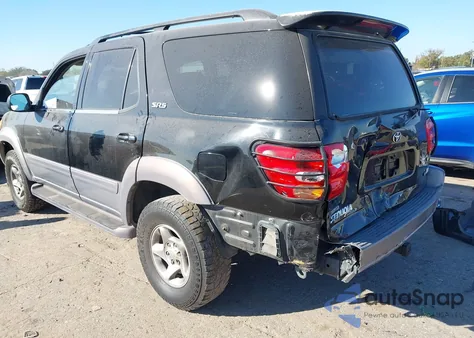 2002 Toyota Sequoia Sr5 V8 z USA, uszkodzony, nr VIN 5TDZT34AX2S059303